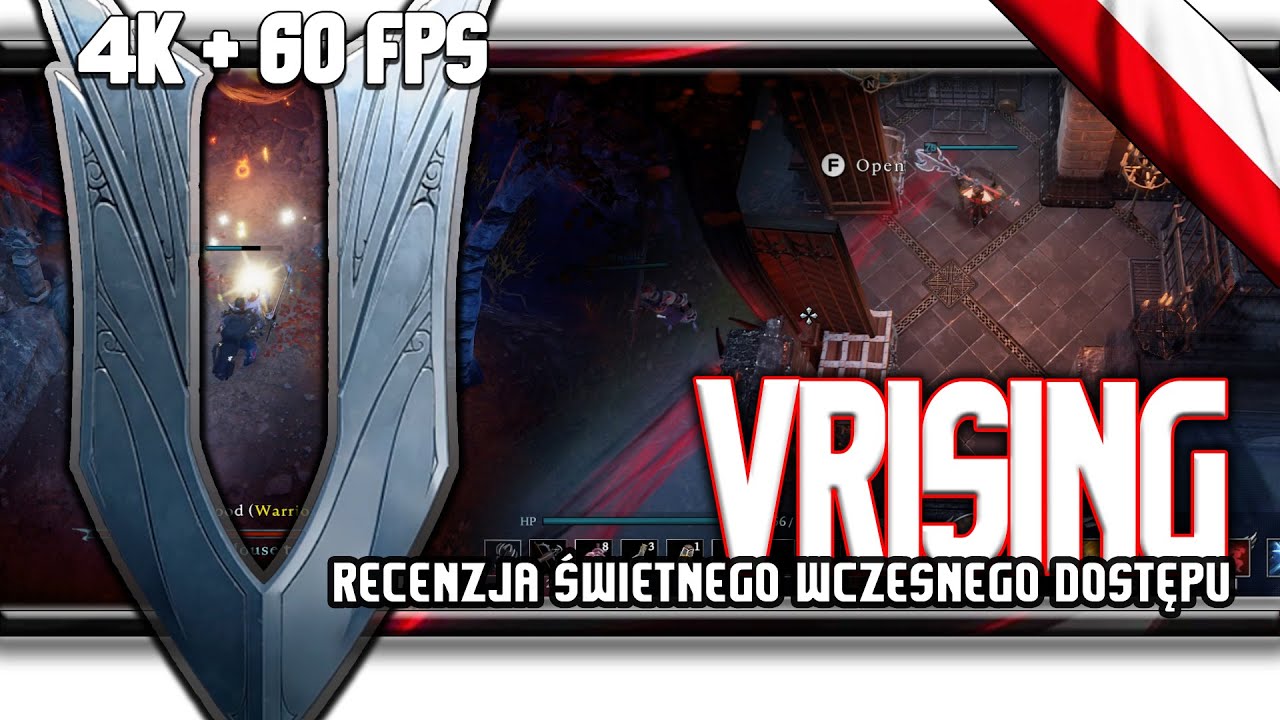 🔥 V Rising / MMo zmieszany z aRPG, czyli recenzja survivala nachodzącego na wampiry