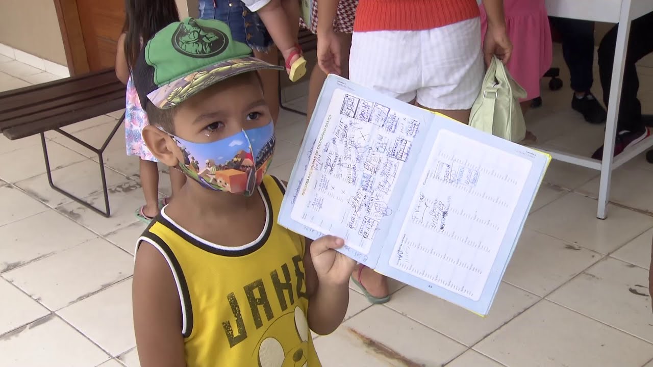 Vacina&ccedil;&atilde;o contra a paralisia infantil - Record TV Bel&eacute;m