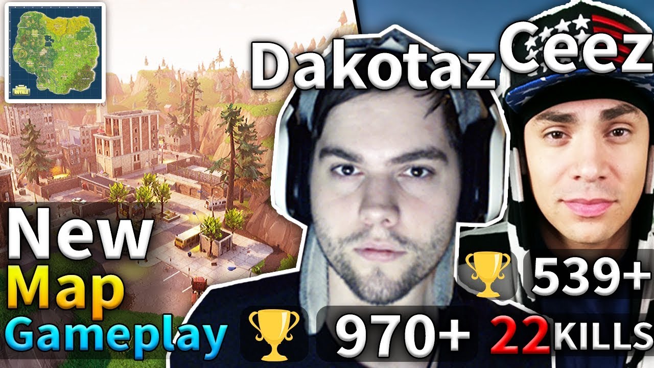 NEW MAP CDNThe3rd & Dakotaz Best Squad Game #86 (Fortnite Battle Royale)