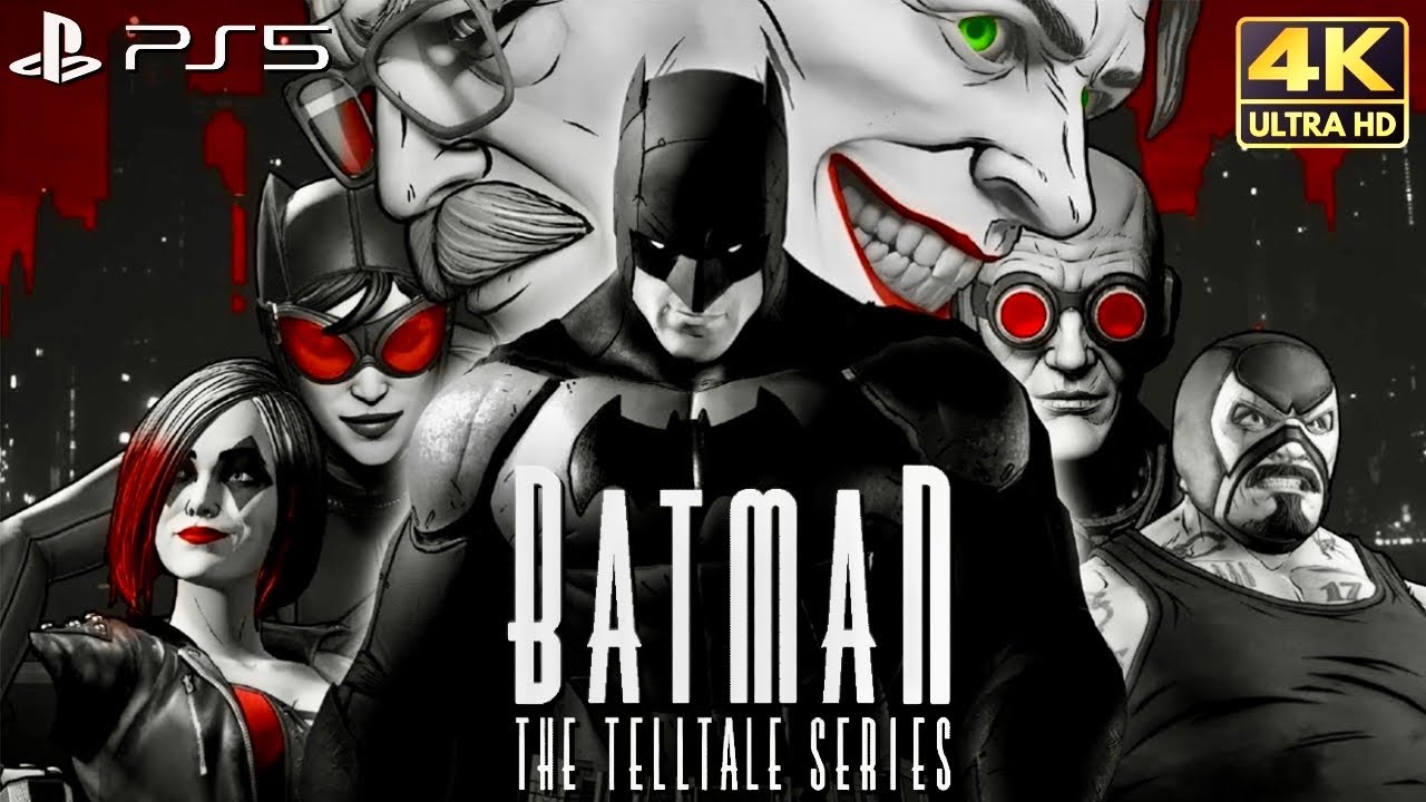 Batman: The Telltale Series - Full Season 1 & Season 2 Walkthrough (PS5) 4K