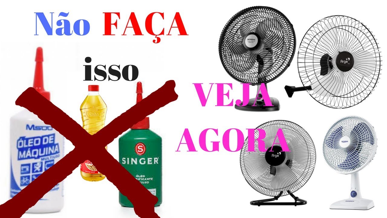 Não Lubrifique seu Ventilador Antes de Ver Este Vídeo/Eixo travado