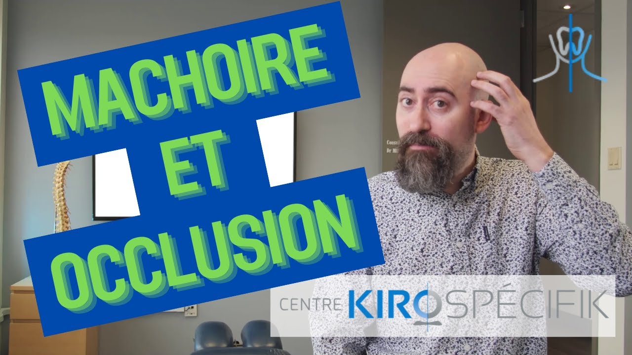 Troubles de la mâchoire et occlusion dentaire
