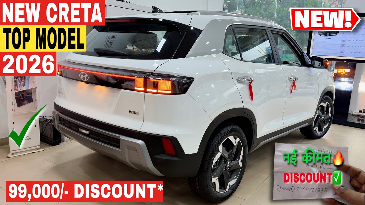 Updated✅ Hyundai Creta Top Model 2026 | New Hyundai Creta King | 2026 Creta | Creta top Model 2026 
