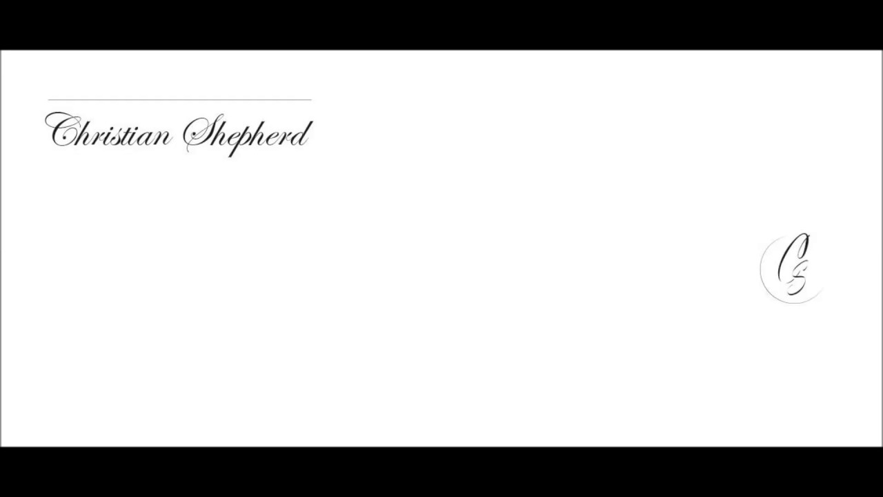 Christian Shepherd   Never Back Down