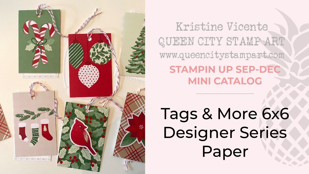 Tags & More 6x6 Designer Series Paper
