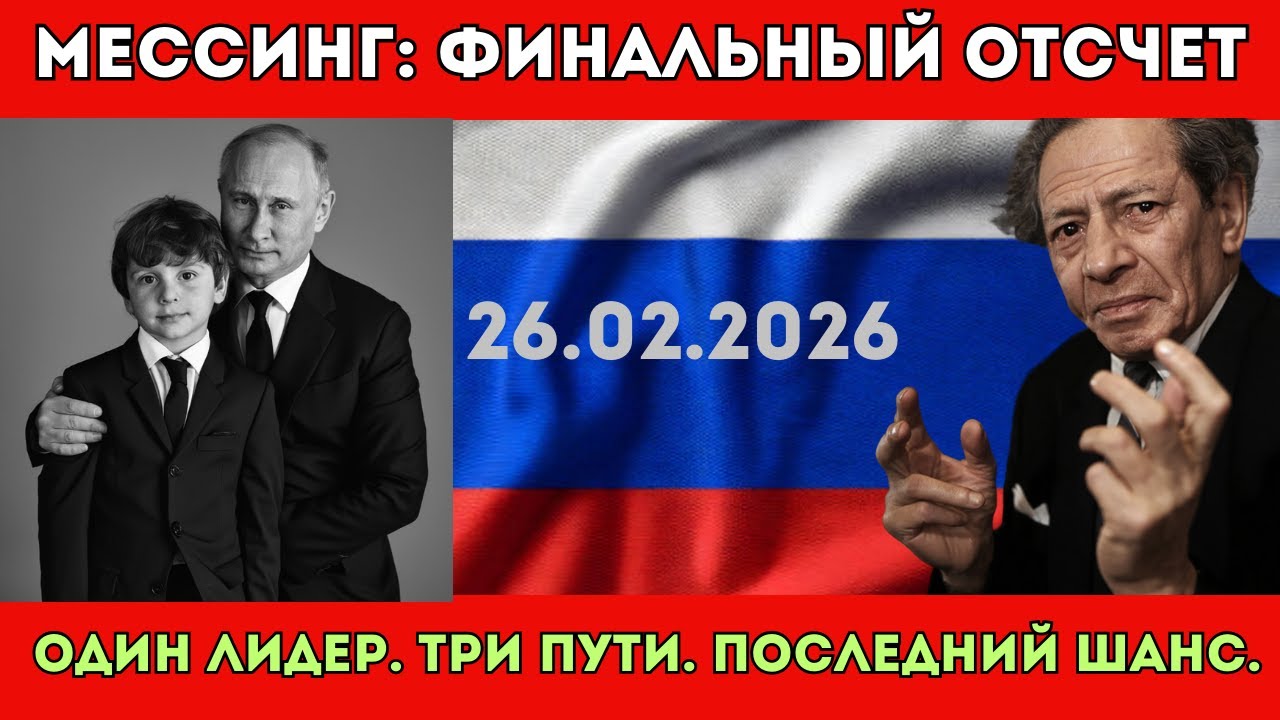 26.02.2026: ПУНКТ «ЗЕРО». ПОСЛЕДНИЙ ВЫБОР ПУТИНА, О КОТОРОМ МЕССИНГ УМОЛЧАЛ НА СЕАНСЕ СО СТАЛИНЫМ