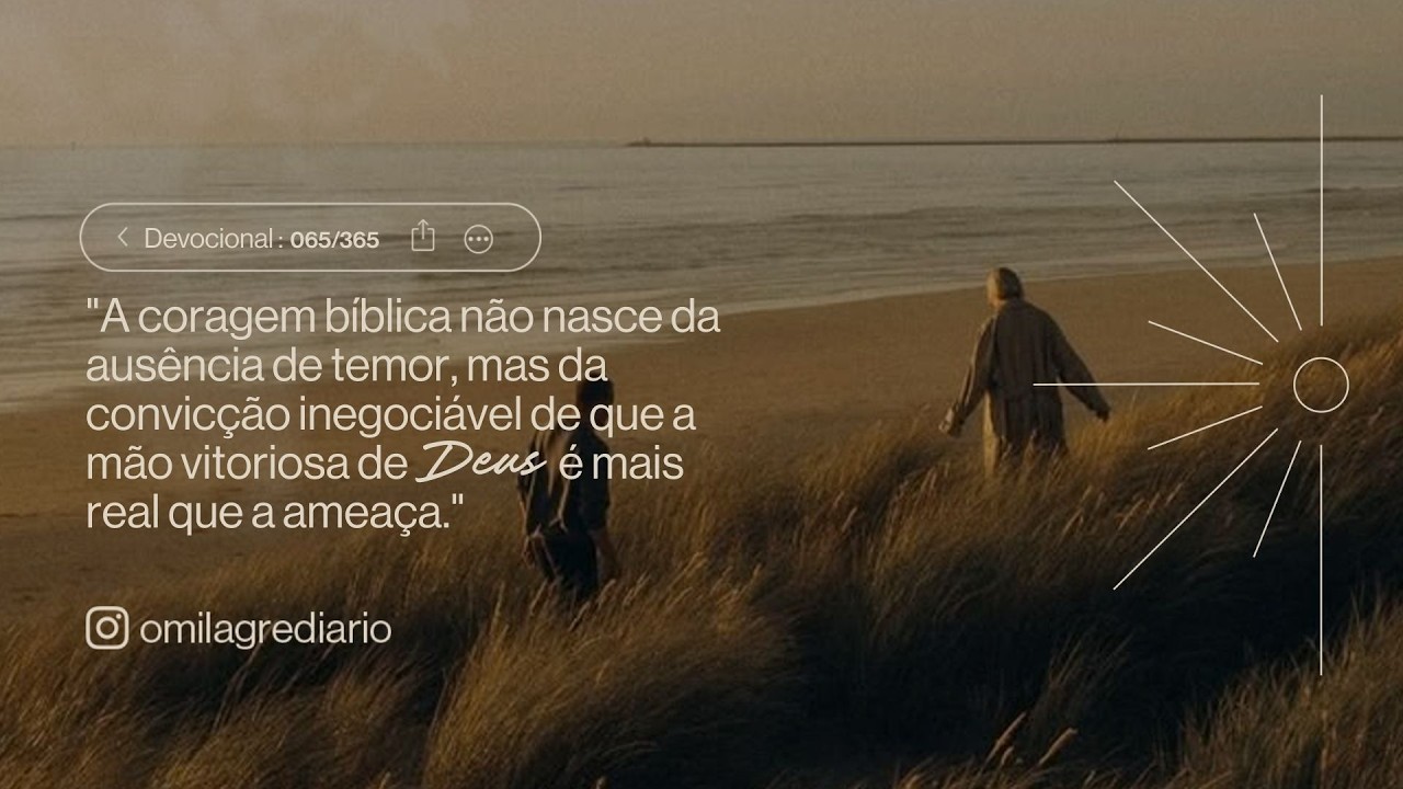 DEVOCIONAL/ORA&Ccedil;&Atilde;O DO DIA - (06 | MAR&Ccedil;O) - FABIOLA MELO - MILAGRE DI&Aacute;RIO 065/365