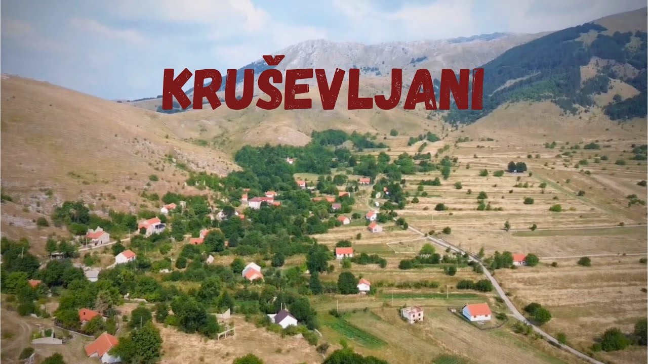 Kruševljani, Nevesinje, Bosna i Hercegovina/ drone footage of beautiful Bosnian village #nature