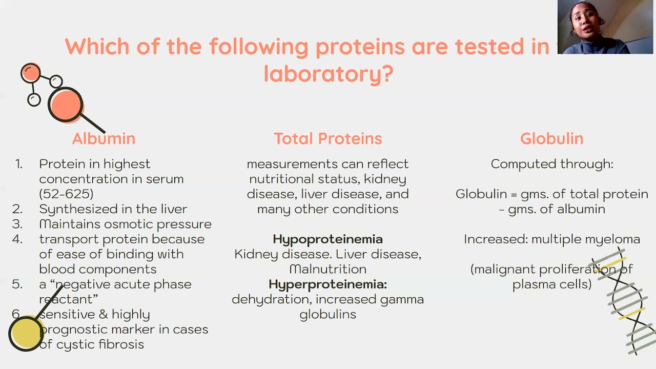 Total Protein Albumin Globulin Clinical Chemistry (Filipino)