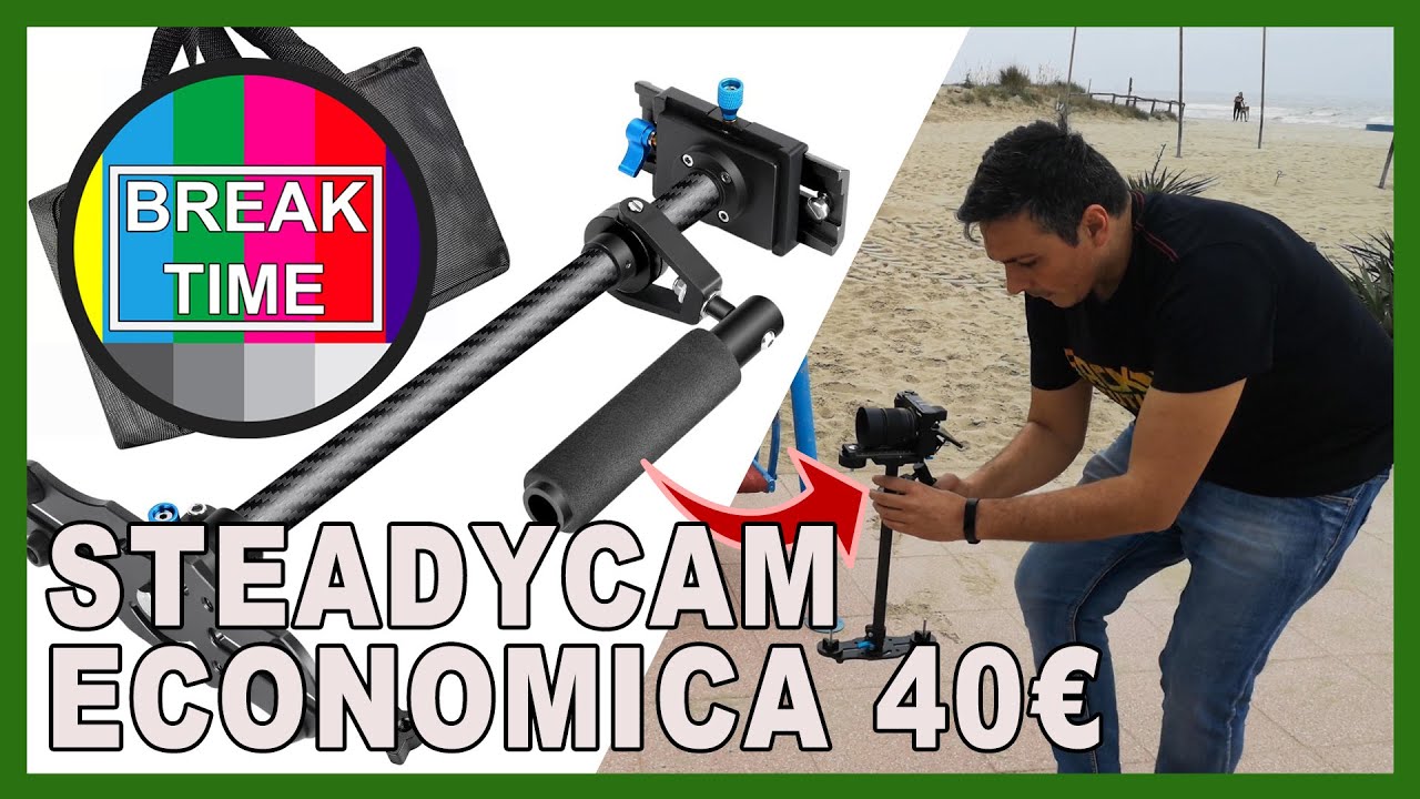 MIGLIOR STABILIZZATORE MANUALE ECONOMICO (STEADYCAM / FLYCAM / GLIDECAM) -  RECENSIONE E RIPRESE