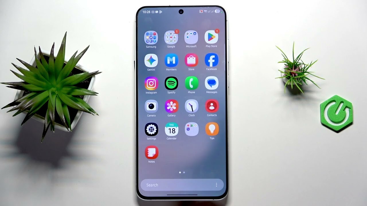 Samsung Galaxy S25 FE &ndash; Jak korzystać z Gemini Live: wizualnego asystenta pytań i odpowiedzi opar...