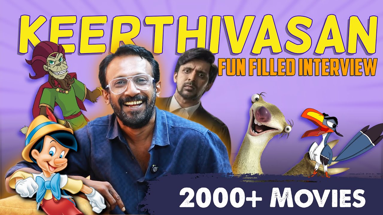 2000 படத்துக்கு மேல Dubbing பேசி இருக்கேன் | I Talk U Talk with Keerthivasan | SAGASRA Productions
