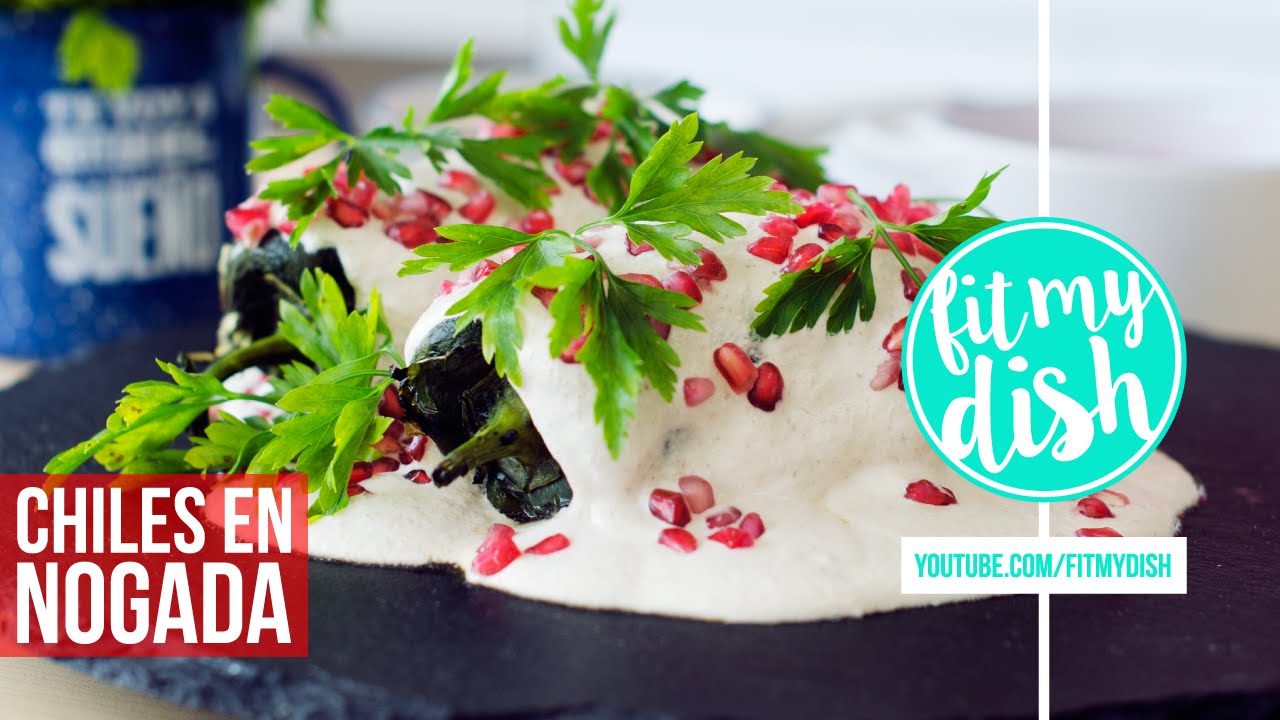 Chiles en Nogada // Fit My Dish