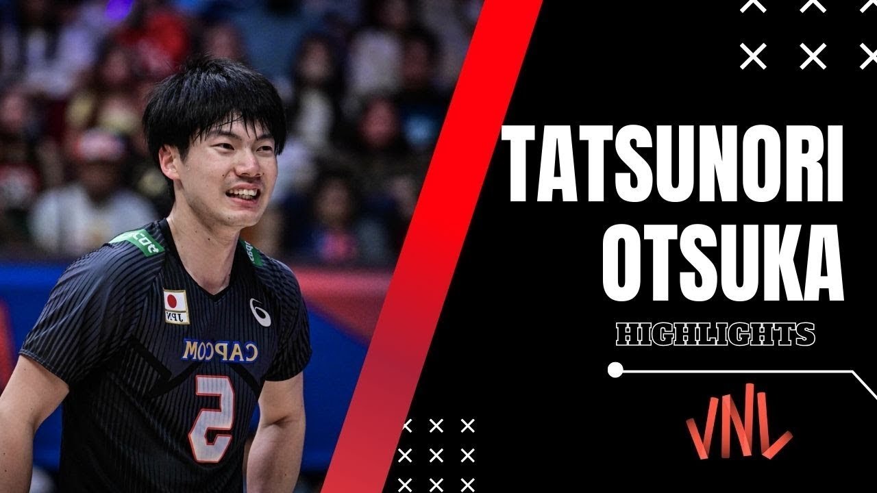 🔥 Tatsunori Otsuka | Monster of The Vertical Jump | VNL 2024 Highlights | Japan VB