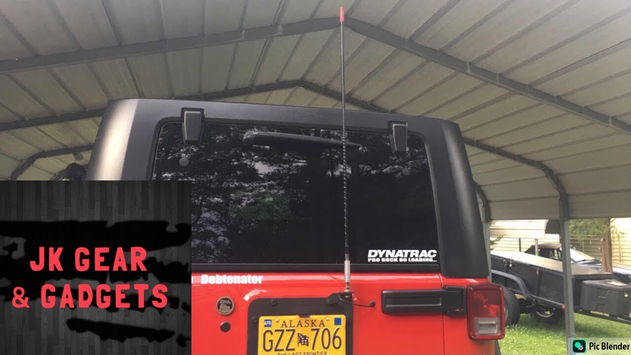 Jeep CB radio setup, easy enough to do yourself