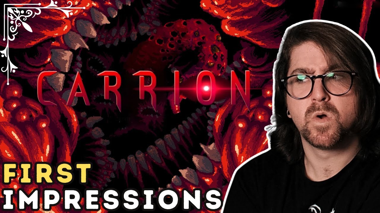 The Metroidvania where YOU are the monster - Trying Carrion for the first time!