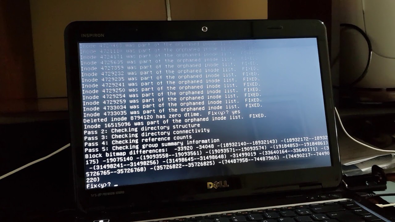 Corrigir erro no Linux quando ele não inicia (initramfs)
