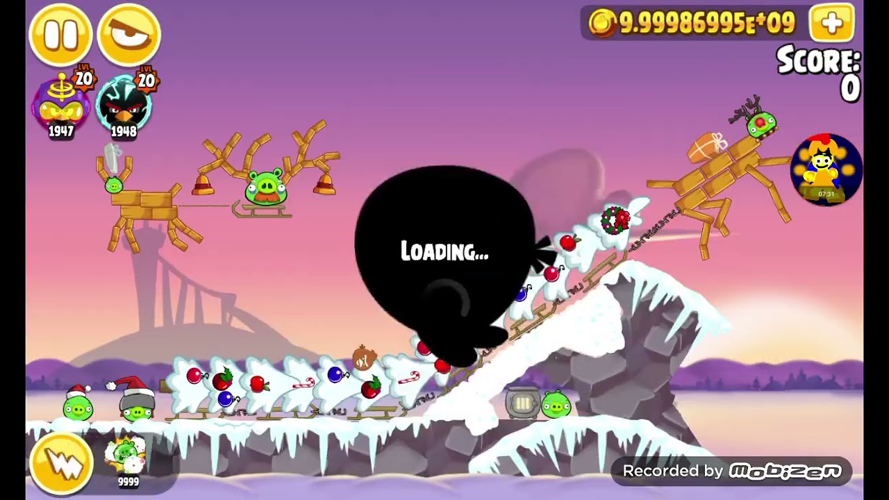 Angry Greek warrior Birds Seasons (Remastered Edition) Part 30 On Moscow ice
