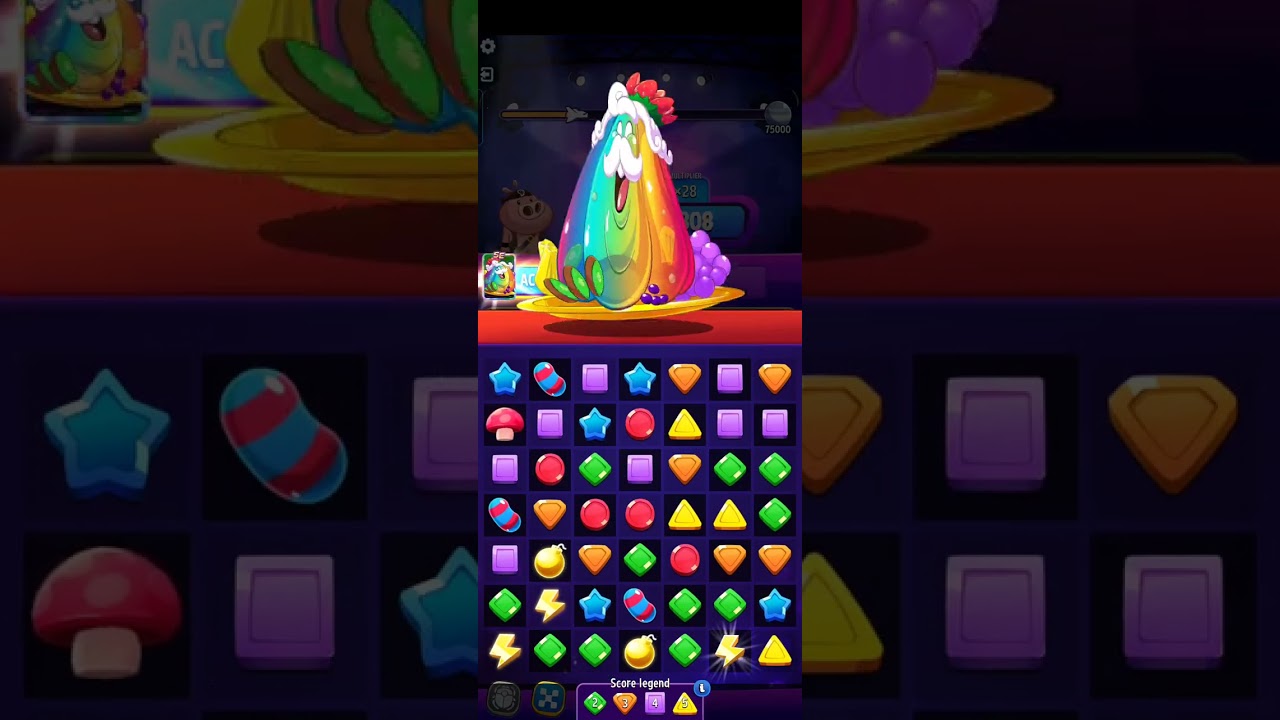 Match masters cosmic rush candy world 🌍 