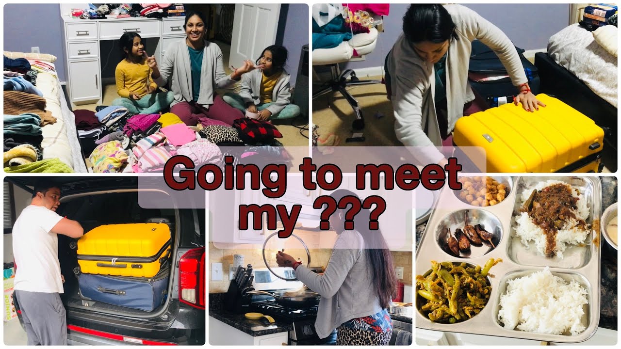 Packing and traveling to meet my ????🤔/ What did we pack for 15hrs road trip🚗/Very excited to meet😍