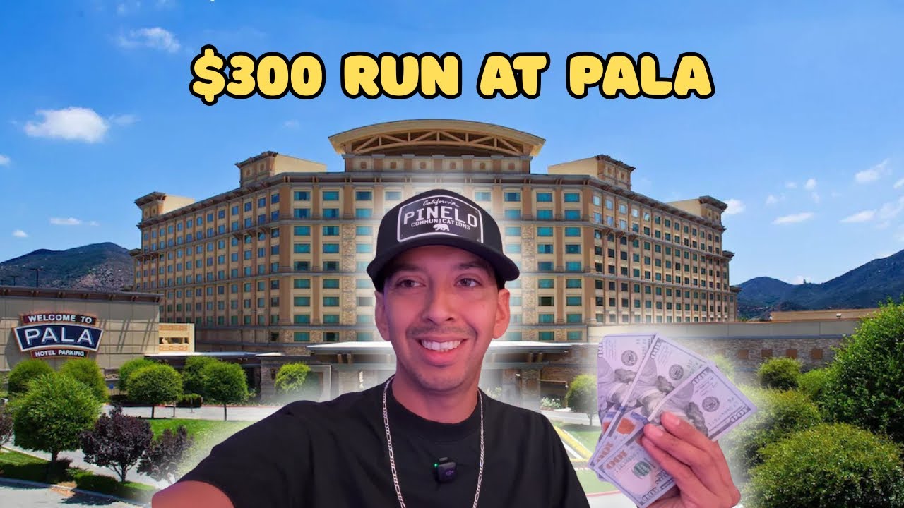 🎰 First Time at Pala Casino &mdash; $300 Buy-In Challenge! 💥