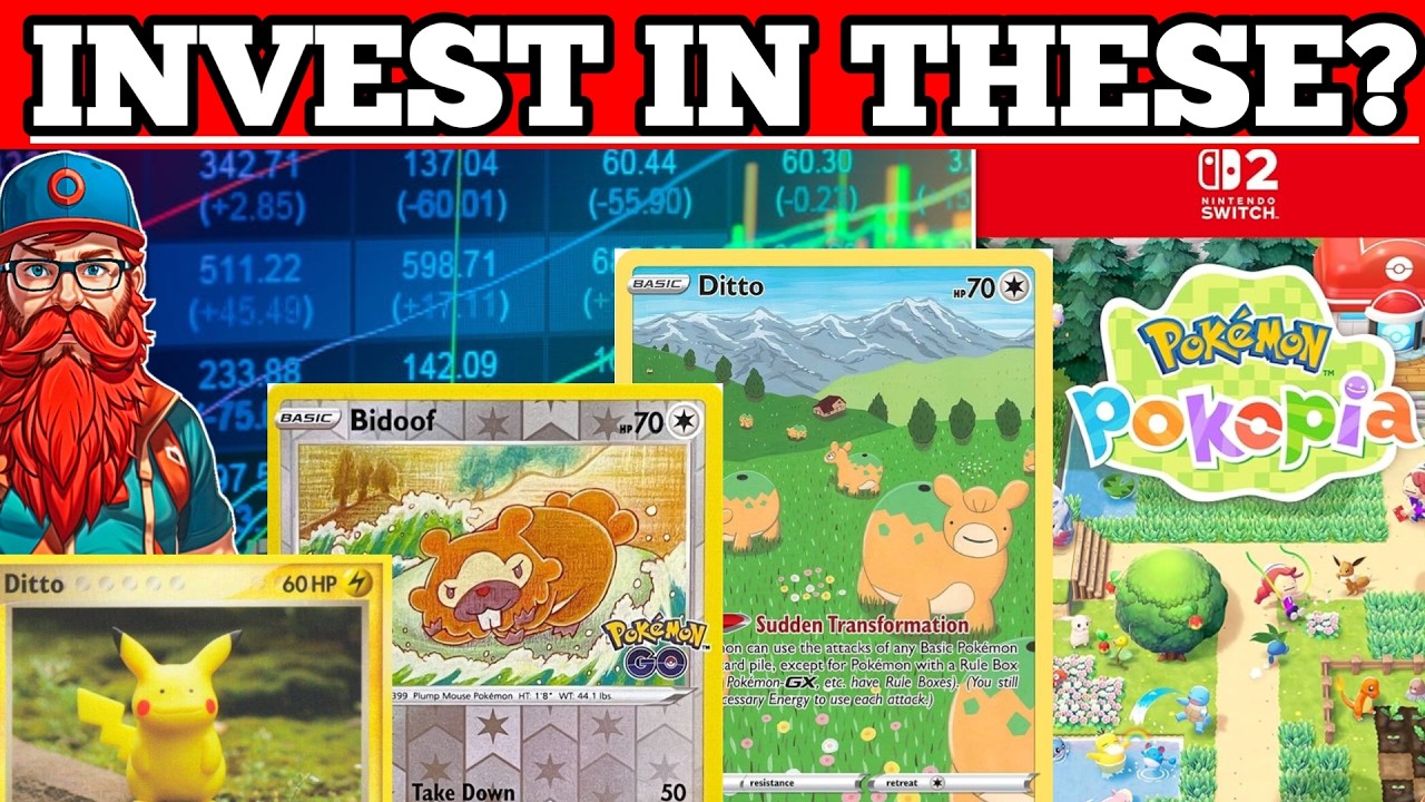 THE BEST POKEMON CARDS TO INVEST IN! The Best Ditto Cards Ever?