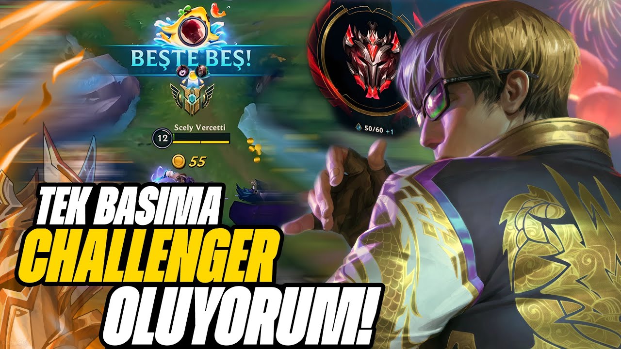Pentakill ile Challenger Yolunda! 🐉 | Wild Rift Lee Sin