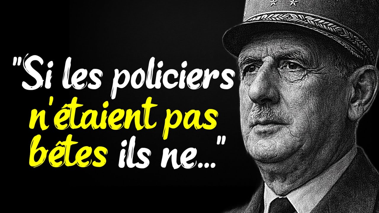 Charles de Gaulle | Des paroles intemporelles d’un homme d’État visionnaire