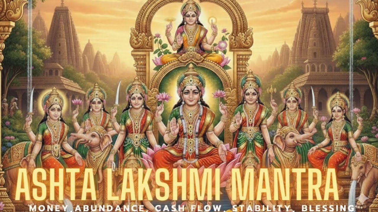 Ghar mein barsega paisa, bas ek baar sunlein yeh Ashta Lakshmi Mantra! Ashta Lakshmi Mantra #yt 