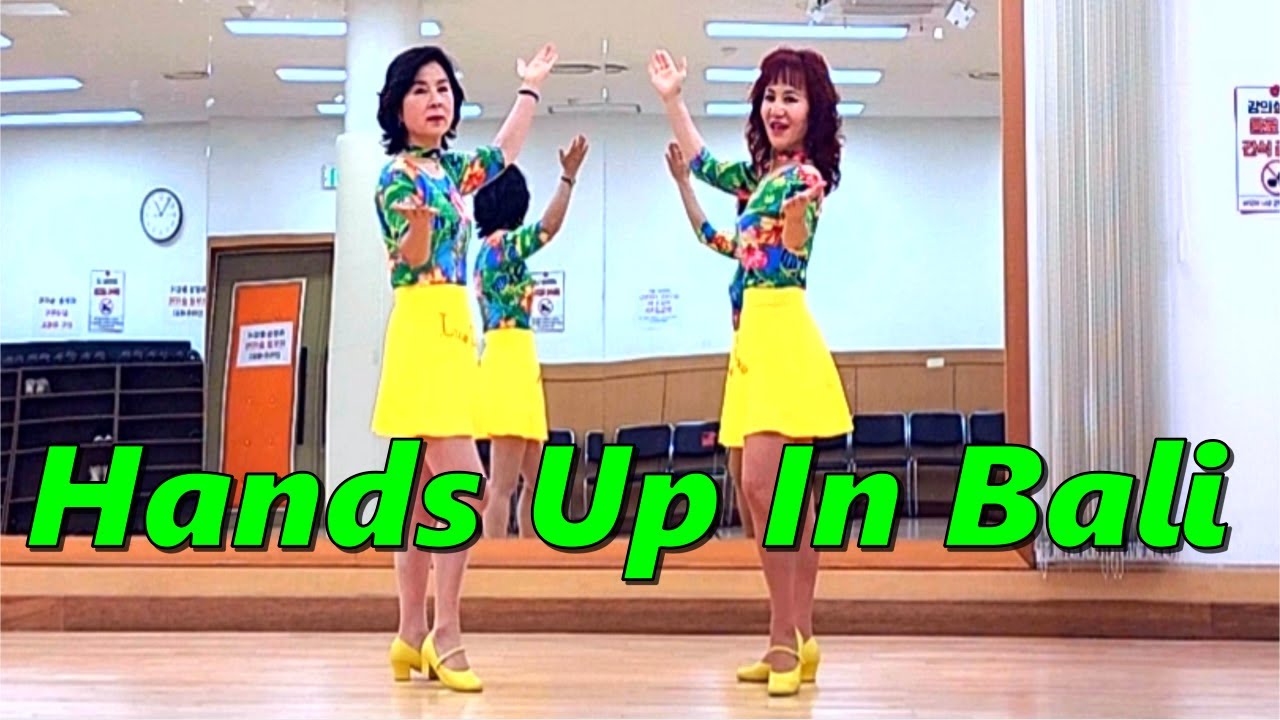 Hands Up In Bali - Improver Line Dance -Adelaine Ade (INA) - January 2026
