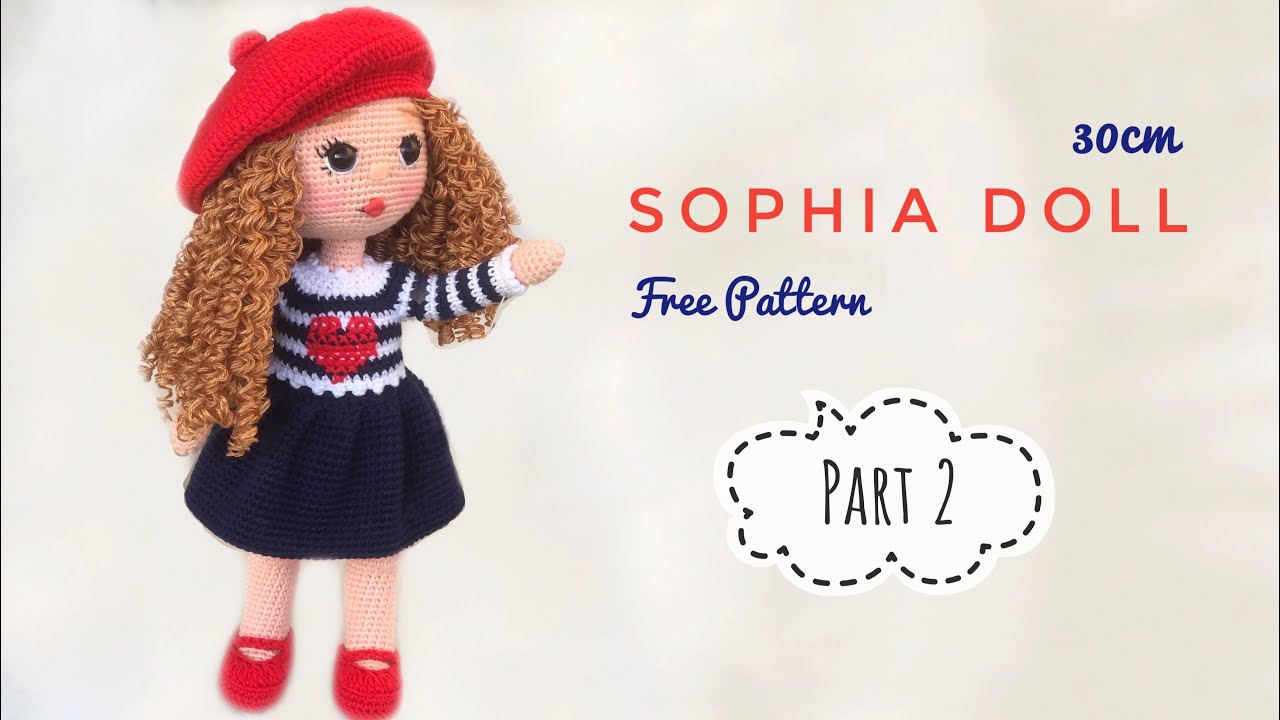 AMIGURUMI | PART 2 | Sofya Bebek (ENG SUBTITLES ON subtítulos ESPAÑOL)