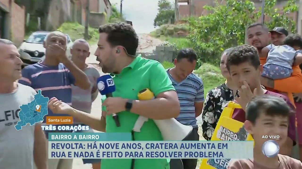 Bairro a Bairro: moradores estão há 25 anos sem asfalto, esgoto e água em Santa Luzia (MG)