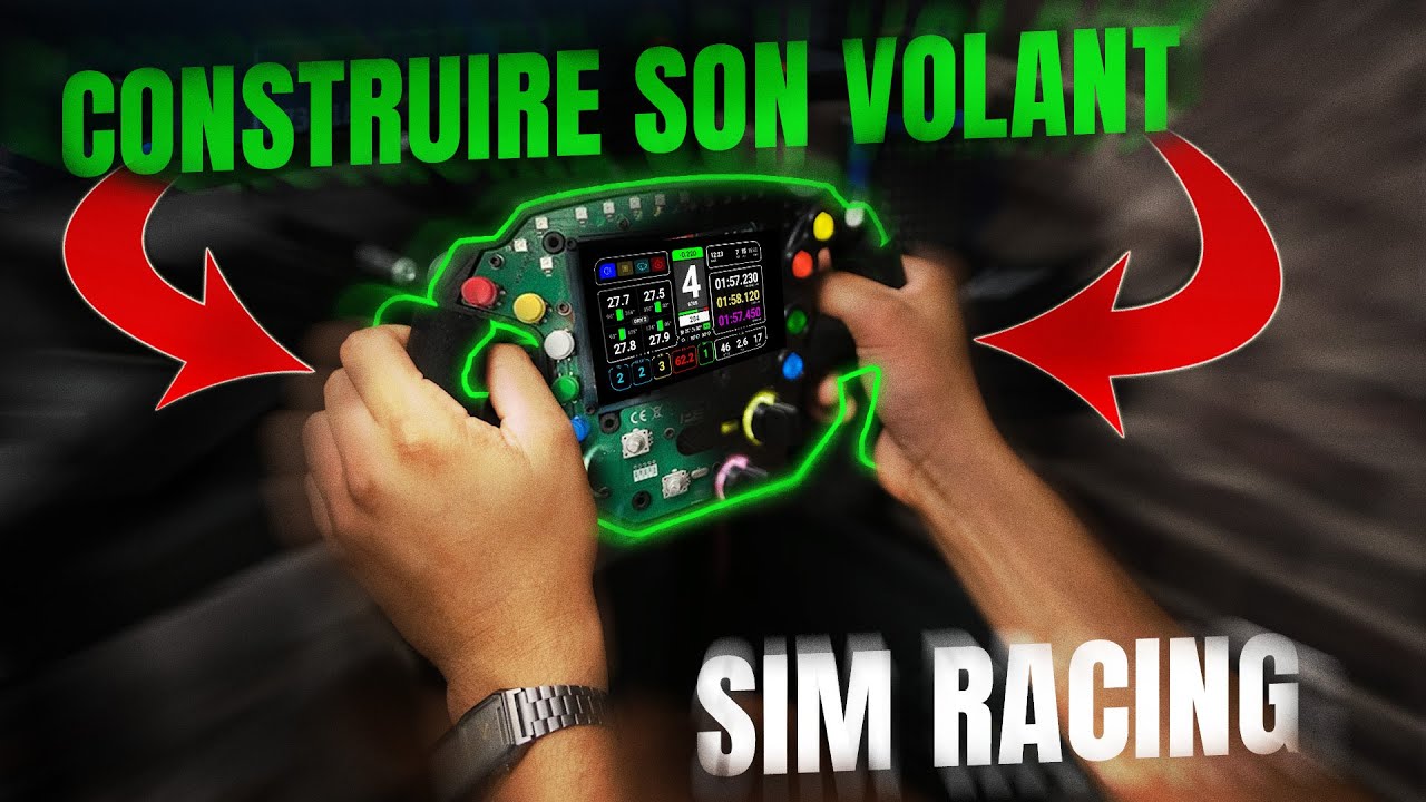 Fabriquer son volant de Sim Racing comme un pro ! (avec Bobo)
