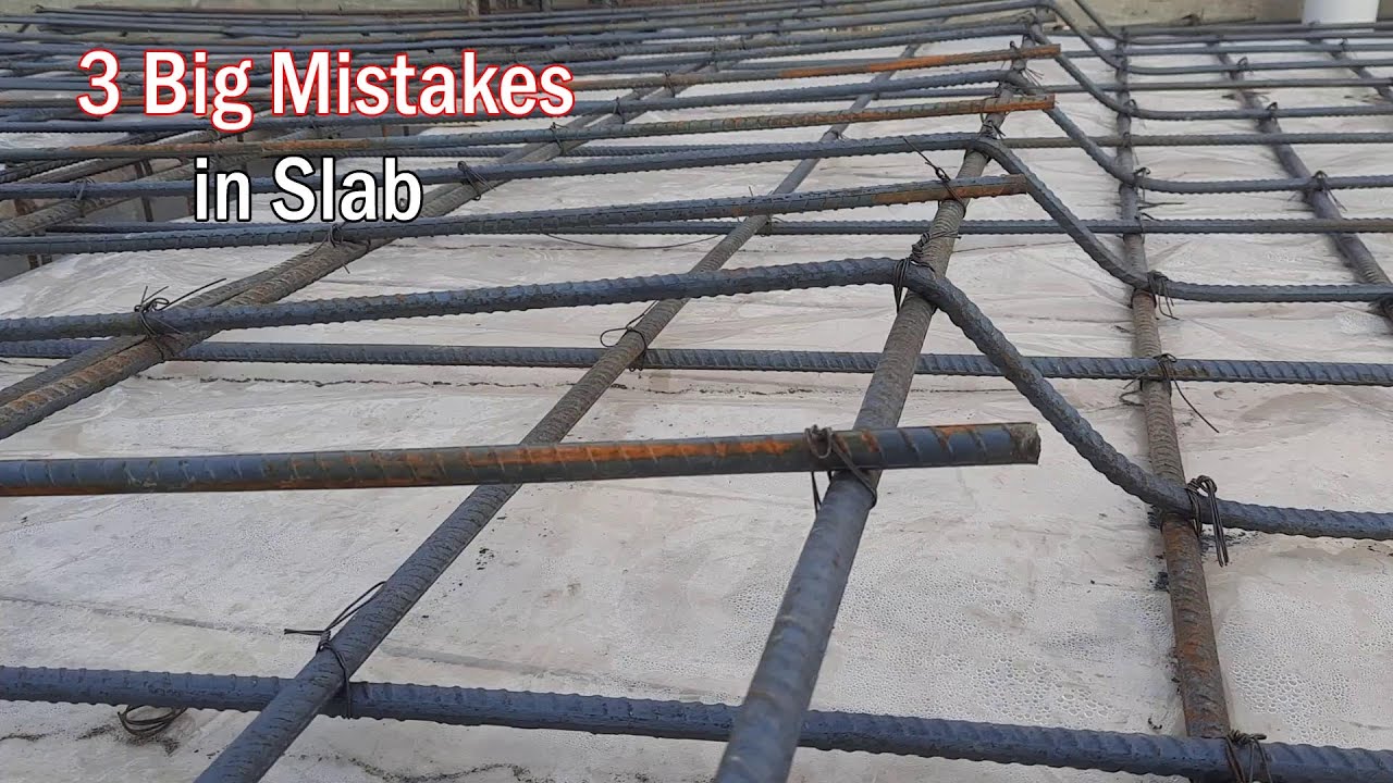 3 Big Mistakes in Slab Construction | Civil Engineering Videos |