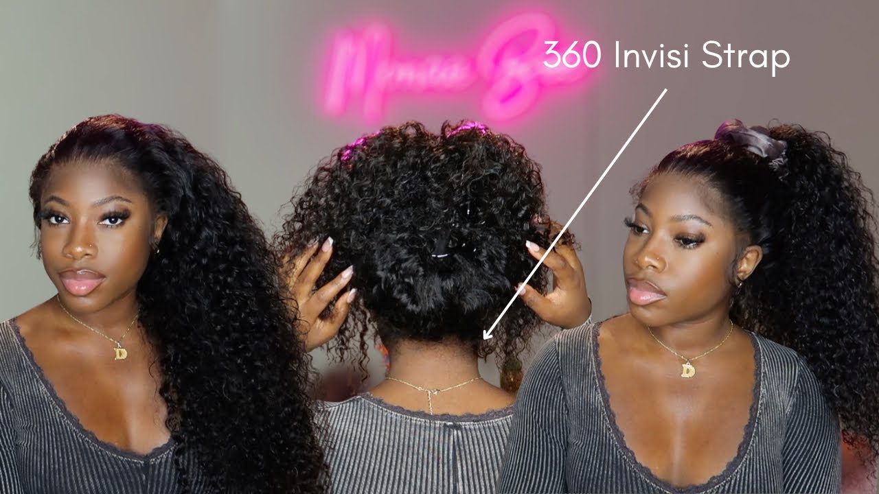 Парик Invisi Strap 360 Water Wave на сетке | Пошаговая укладка | Ashimary Hair