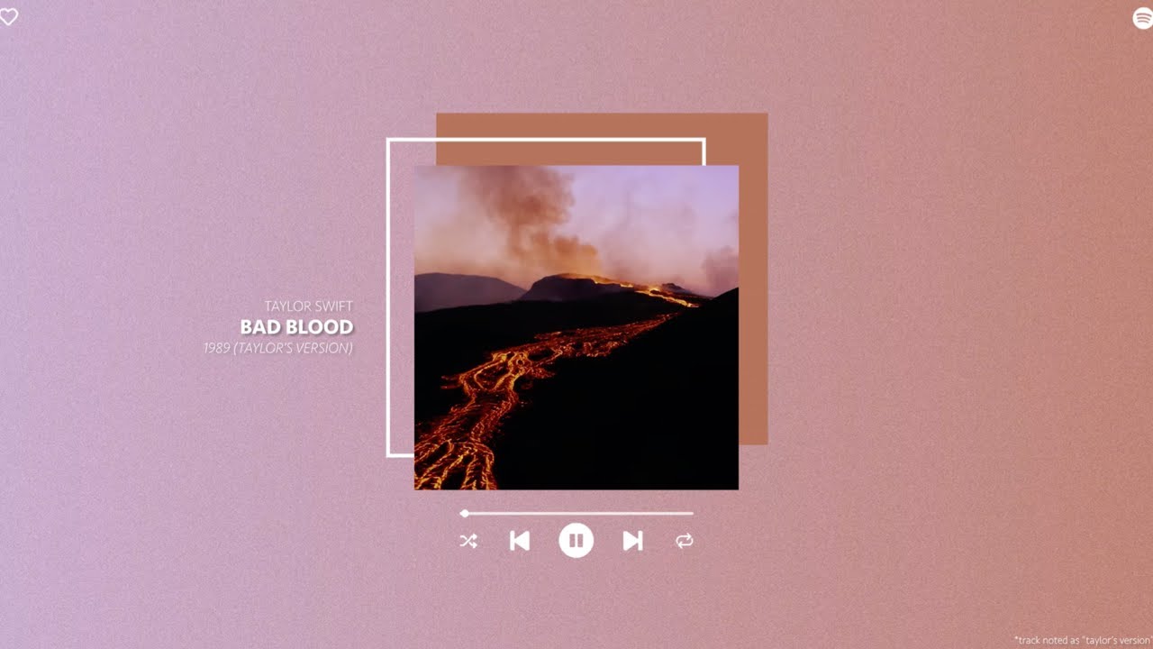 taylor swift - bad blood (taylor's version) (sped up & reverb)