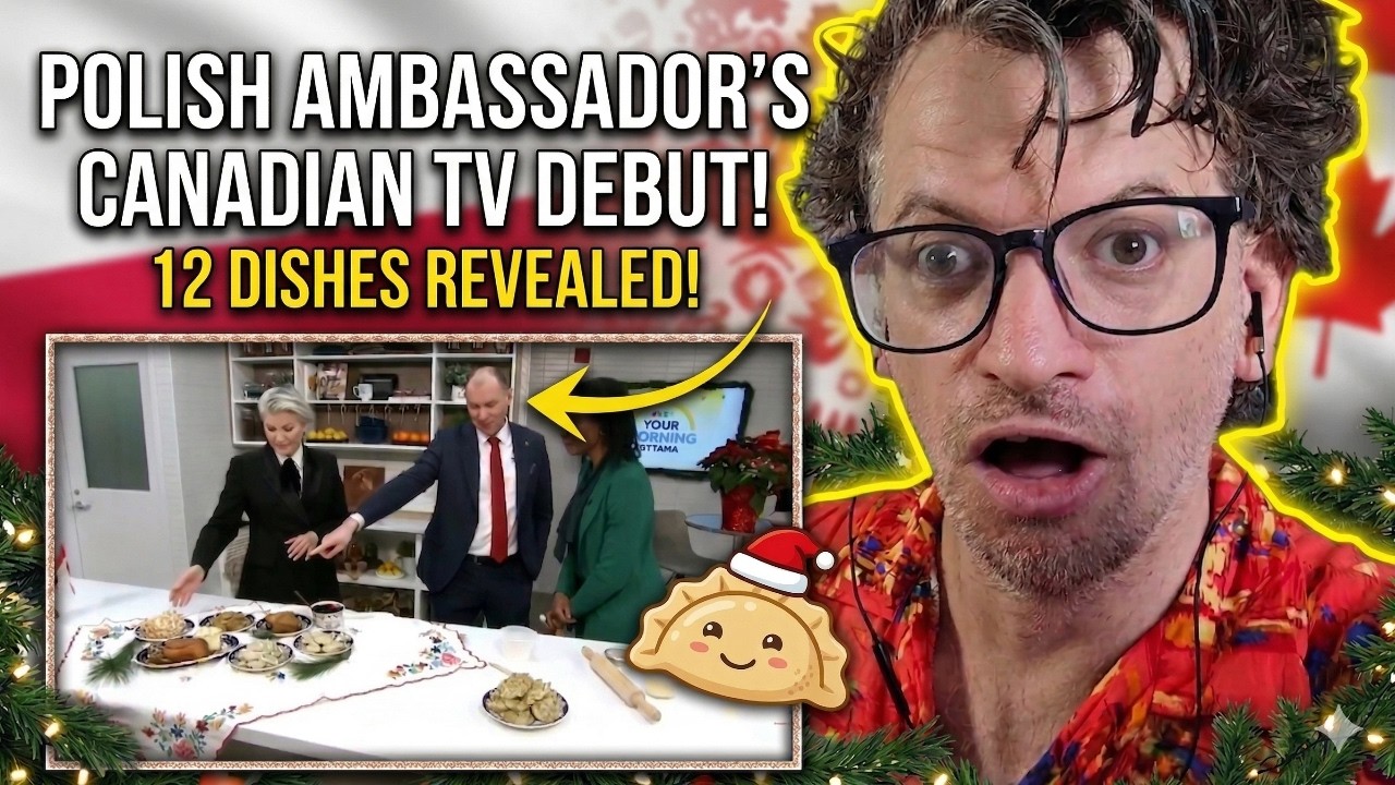 POLISH AMBASSADOR Explains Christmas Customs to Canadians 🇨🇦 (Reaction)