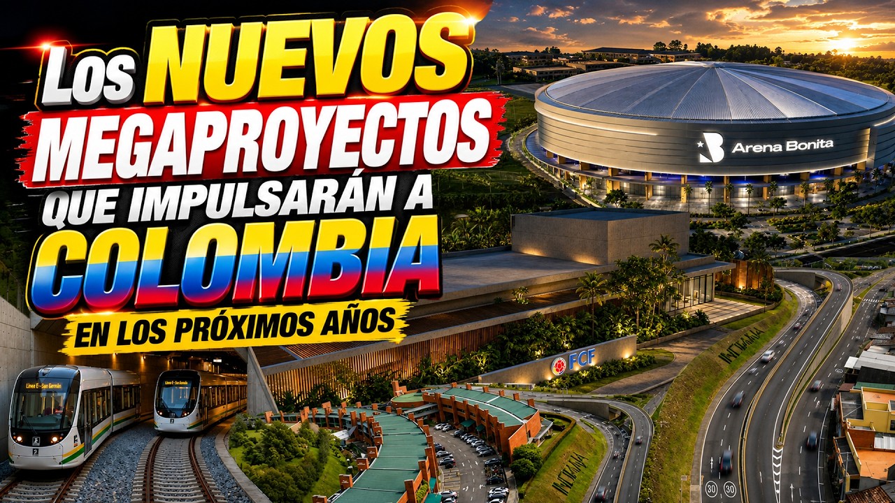 Los NUEVOS Megaproyectos que Impulsar&aacute;n a Colombia en los Pr&oacute;ximos A&ntilde;os