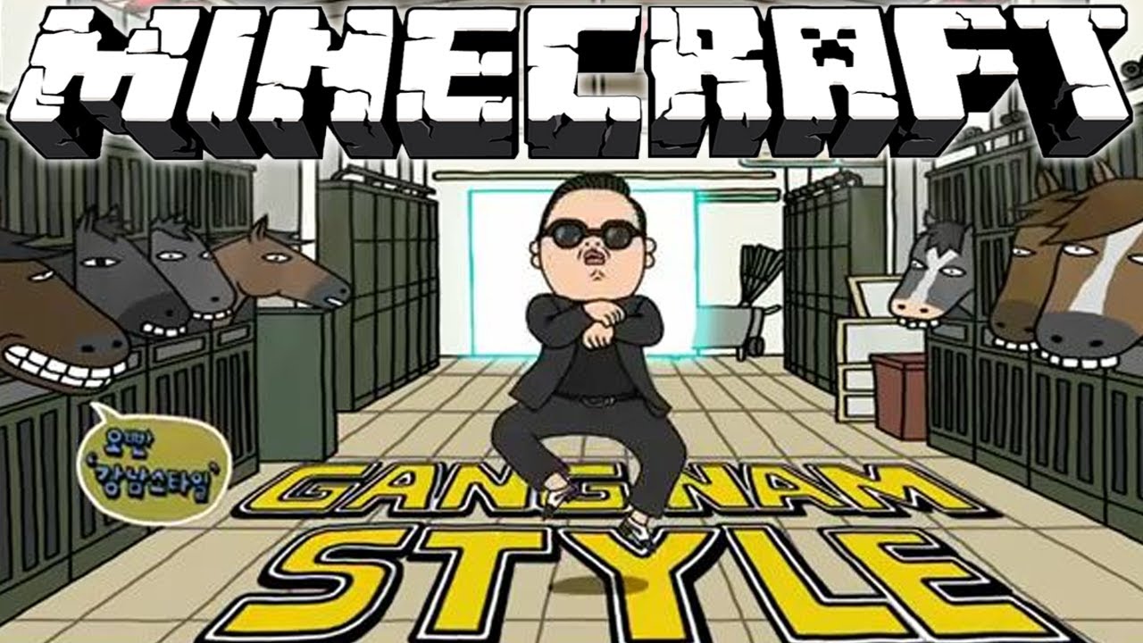 PSY Gangnam Style - Minecraft Note Blocks ♫