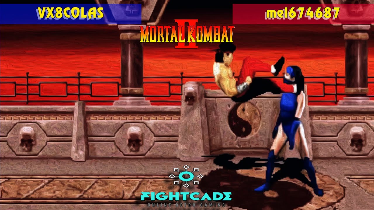 Mortal Kombat II | VX8COLAS vs mel674687 | Fightcade