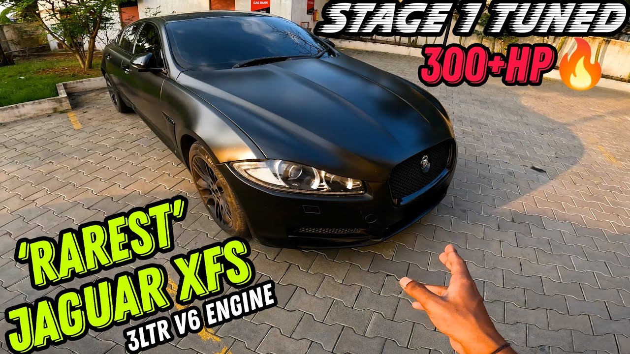 RAREST JAGUAR XFS 3.0LTR V6 ENGINE🔥|STAGE1 TUNED🥵|300+HP💨