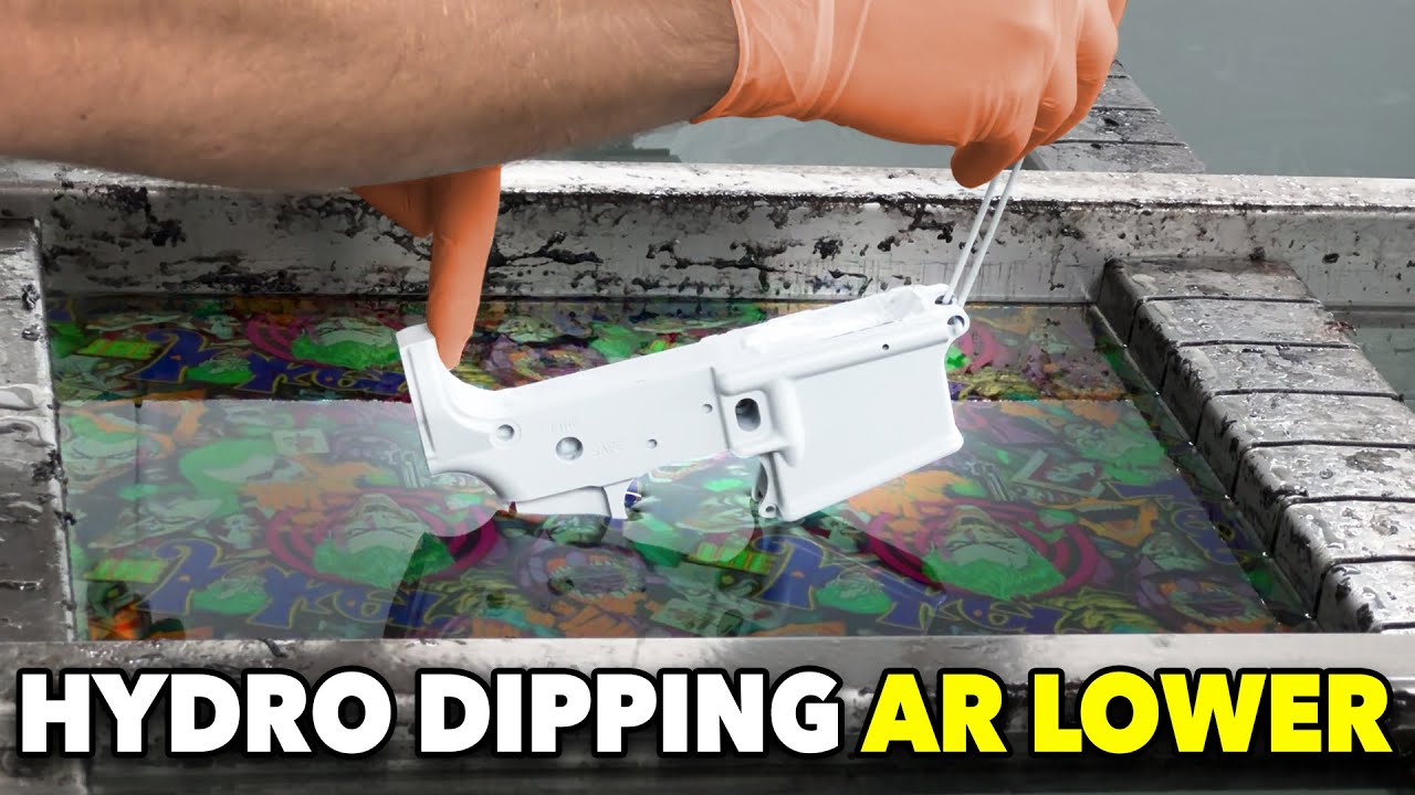 How To Hydro Dip An AR Lower