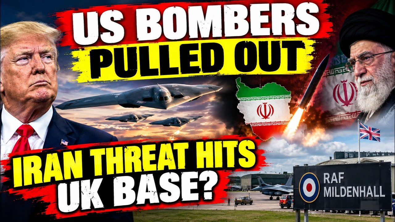 U.S-Iran War LIVE: US B-1 Bombers Pulled From UK Base | Iran Threat Fears Grow At RAF Fairford