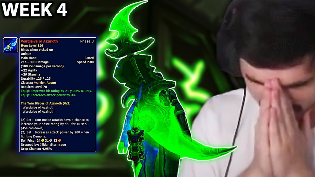Road To Main-hand Warglaive Of Azzinoth: Part 3-4 (own-gdkp)
