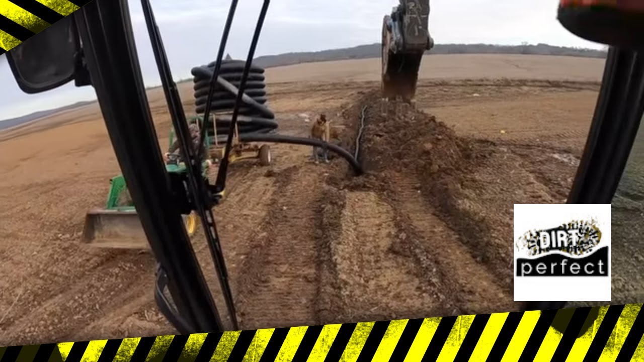 Finally digging dirt instead of rock with the Volvo EC200 and testing out the new tile cart