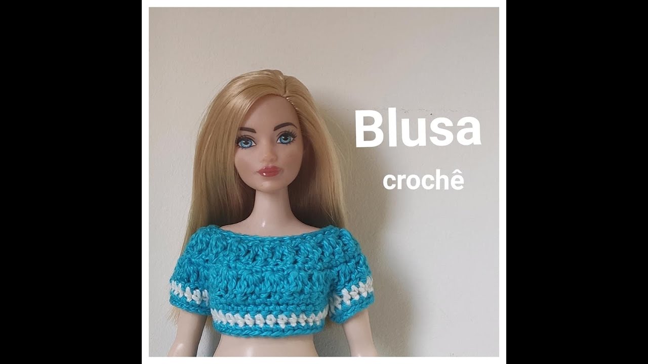 Blusa em crochê passo a passo