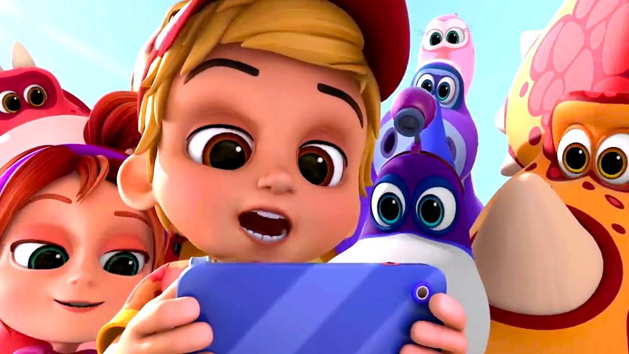 English Learning Cartoons | Turbozaurs - Episodes 1-3 Compilation | Toons Mania - Happy Kids