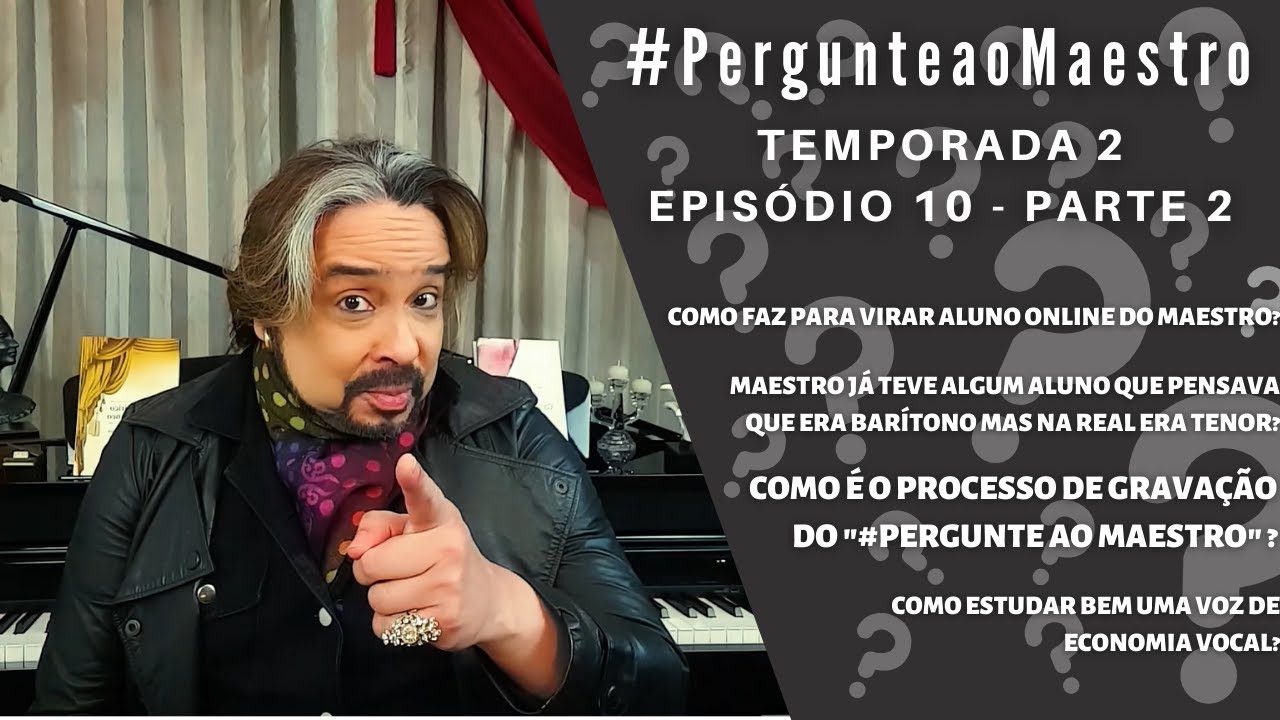 T2 E10 #PergunteaoMaestro​ - Parte 2: Como É O Processo De Gravação Do 
