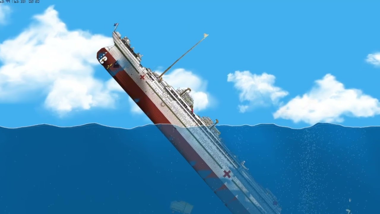 The Sinking of the Britannic - Floating Sandbox 1.19.0.13