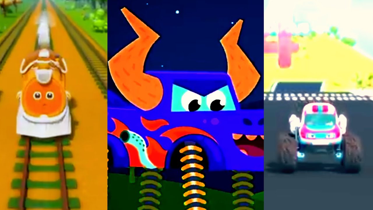 MONSTER TRUCK/Power Of Wheels/The Trouble Maker + motion effects and animations